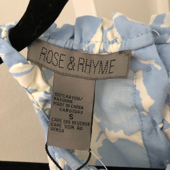 Blue & white tank - Picture 5 of 6